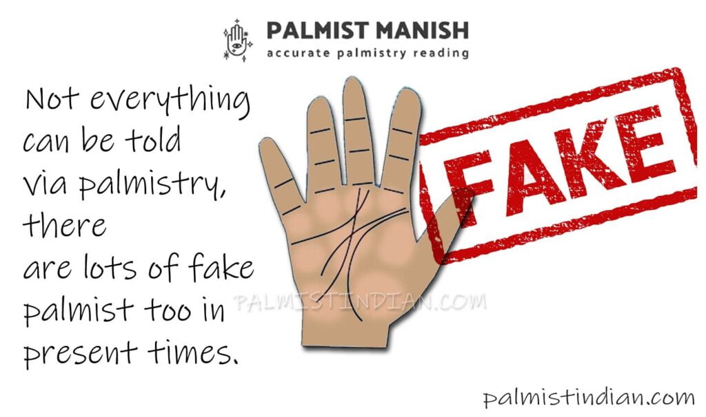 palmistry is not magic and palmist are not god